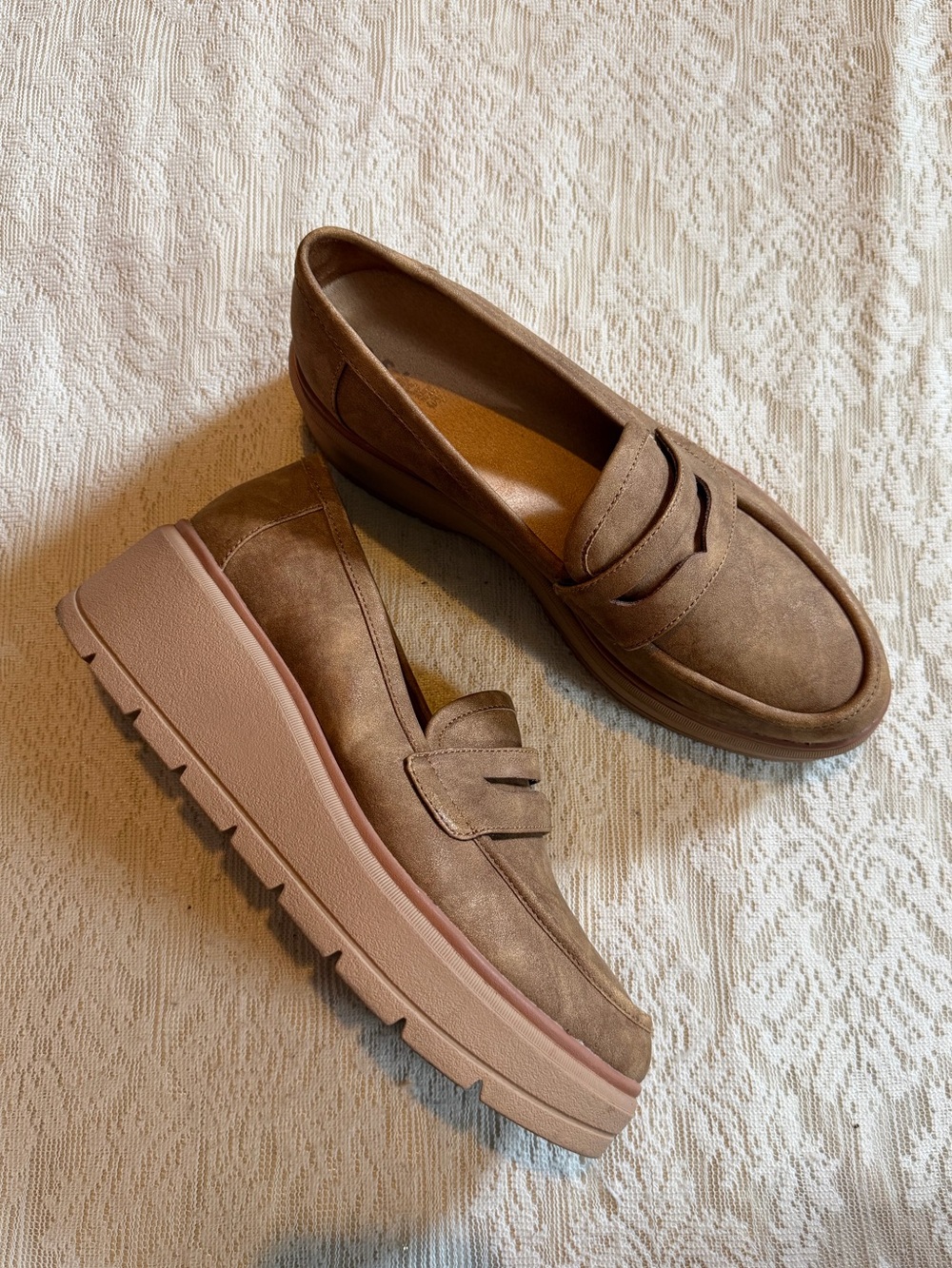Dr. Scholls Nice day max platform loafers